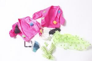 1989 Barbie Kayla Dance Club 3512 Mattel Doll Outfit ~ 260806-WH 485